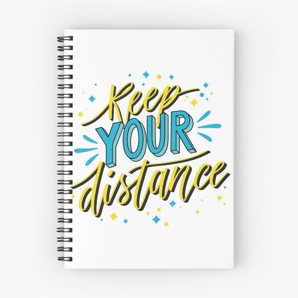 Item preview, Keep Your Distance Yellow designed and sold by Creativenetic.