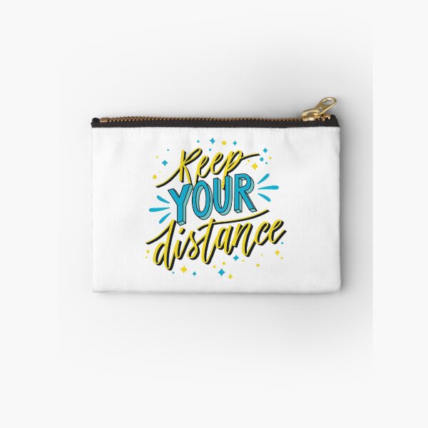 Item preview, Keep Your Distance Yellow designed and sold by Creativenetic.