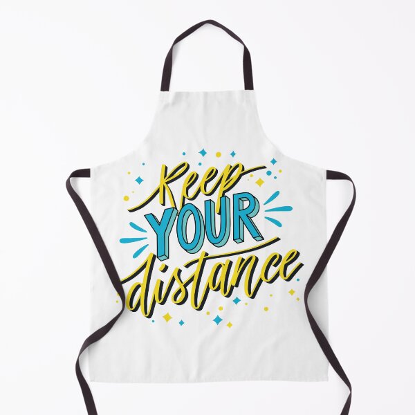 Item preview, Keep Your Distance Yellow designed and sold by Creativenetic.