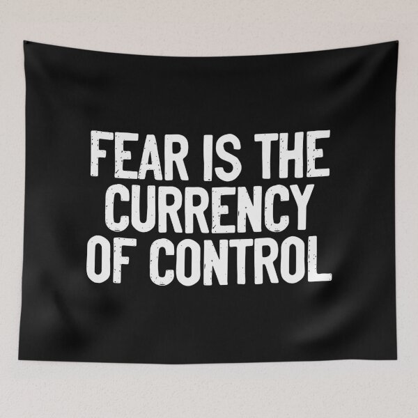 Item preview, Fear Is The Currency Of Control Censorship designed and sold by Sour Soul.