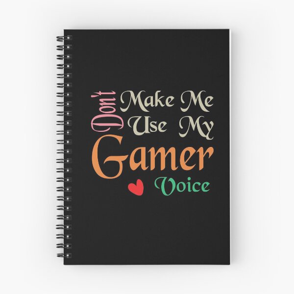 Item preview, Don't Make Me Use My Gamer Voice, Cute Funny Gift Ideas For Gamers designed and sold by awesomedraw.