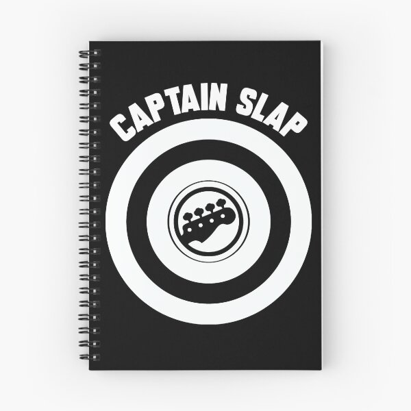 Item preview, Captain Slap logo white + text designed and sold by Dkrode.