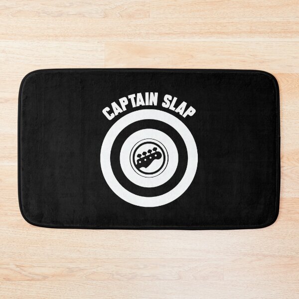 Item preview, Captain Slap logo white + text designed and sold by Dkrode.