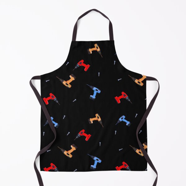 Item preview, Power Drill and Screws Pattern designed and sold by Dude Stuff.