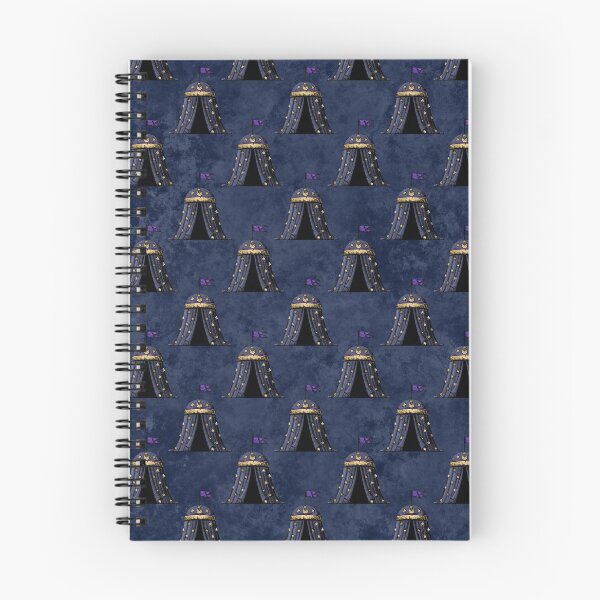 Item preview, An ornate blue and gold circus tent design designed and sold by AnnieHochmann.