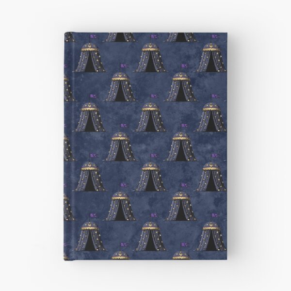 Item preview, An ornate blue and gold circus tent design designed and sold by AnnieHochmann.