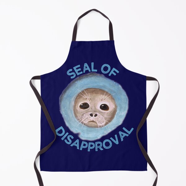 Item preview, Seal of Disapproval. Give anything your seal of disapproval with this cool ocean blue design. designed and sold by UrTops.