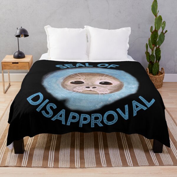 Item preview, Seal of Disapproval. Give anything your seal of disapproval with this cool ocean blue design. designed and sold by UrTops.