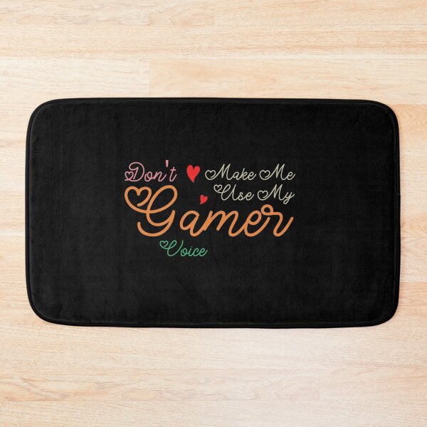 Item preview, Don't Make Me Use My Gamer Voice, Cute Funny Gift Ideas For Gamers designed and sold by awesomedraw.