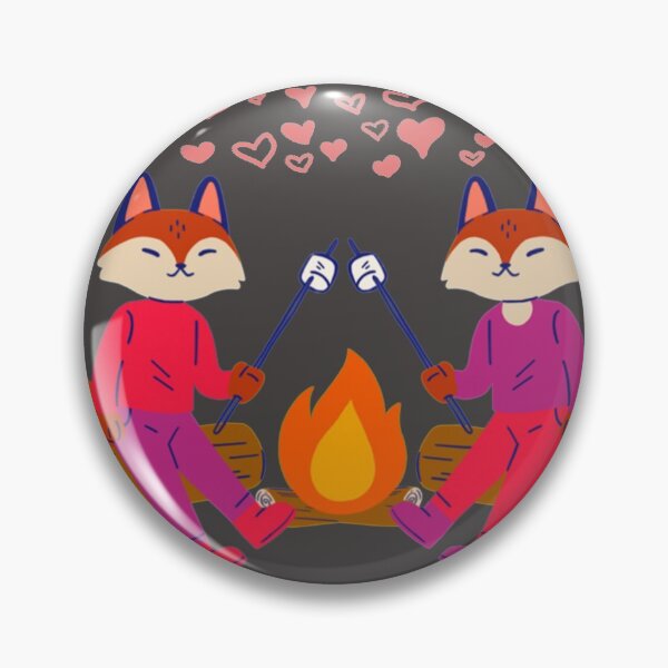 Item preview, Loving foxes camp designed and sold by PabsCellaneous.