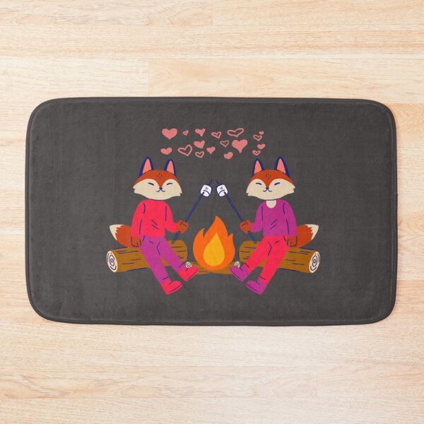 Item preview, Loving foxes camp designed and sold by PabsCellaneous.