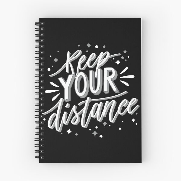 Item preview, Keep Your Distance White designed and sold by Creativenetic.