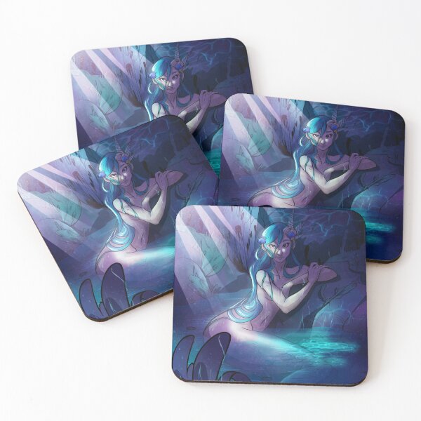 Item preview, Mermaid in a cave designed and sold by Natachouille.