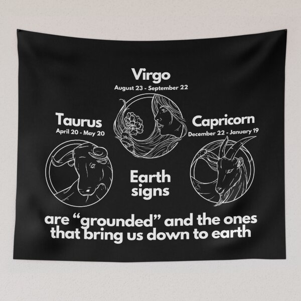 Item preview, A Zodiac Sign Test Earth signs designed and sold by RetComly.