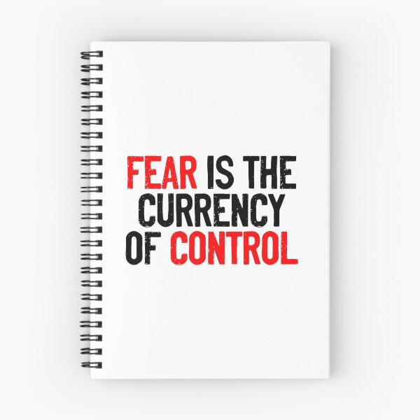 Item preview, Fear Is The Currency Of Control Quote designed and sold by Sour Soul.