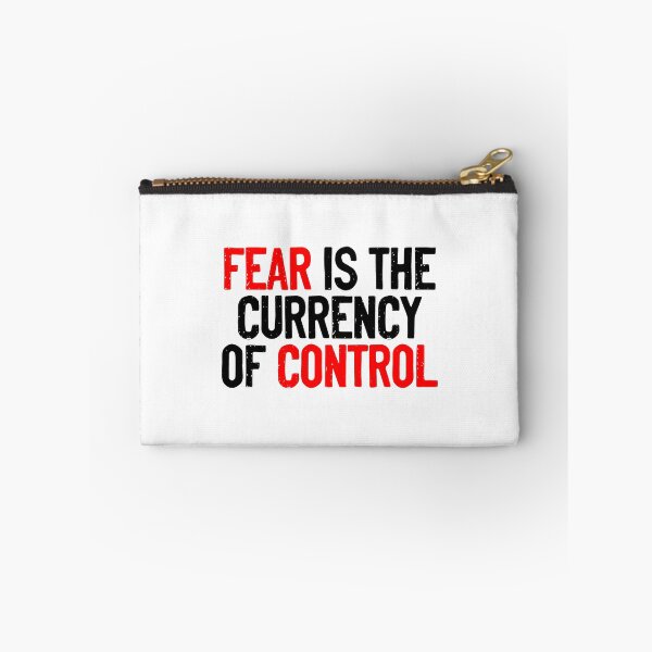 Item preview, Fear Is The Currency Of Control Quote designed and sold by Sour Soul.