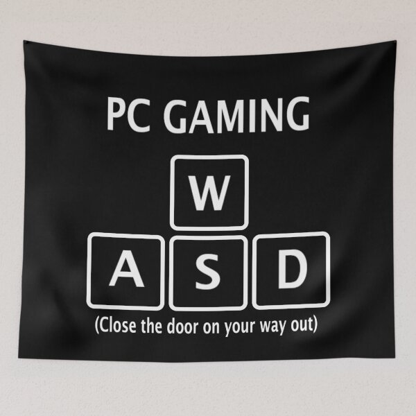Item preview, PC GAMER WASD  designed and sold by onemoormove.