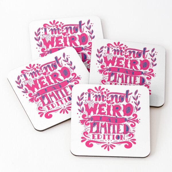 Item preview, I am not weird, I am  limited edition designed and sold by Rritu.