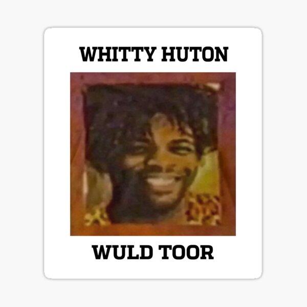 Whitty Huton Sticker For Sale By Damone7 Redbubble