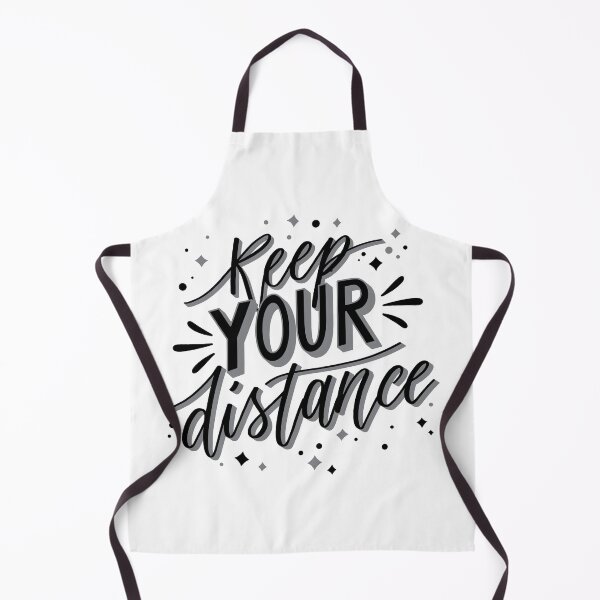 Item preview, Keep Your Distance Black designed and sold by Creativenetic.