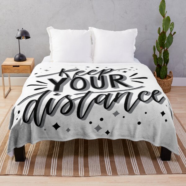 Item preview, Keep Your Distance Black designed and sold by Creativenetic.