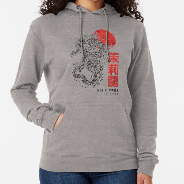 Jasmine Dragon Tea House Lightweight Hoodie