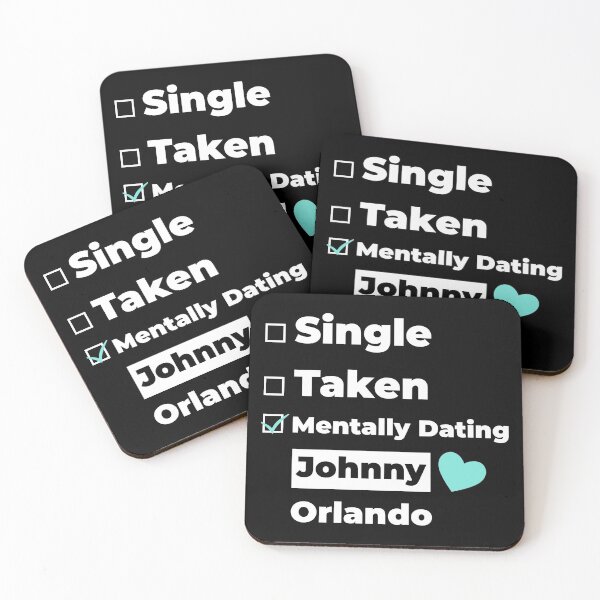 Item preview, Mentally Dating Johnny Orlando new trending cute heart check box pattern design 2020 merch designed and sold by TeenLake.