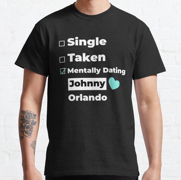 Mentally Dating Johnny Orlando new trending cute heart check box pattern design 2020 merch Classic T-Shirt