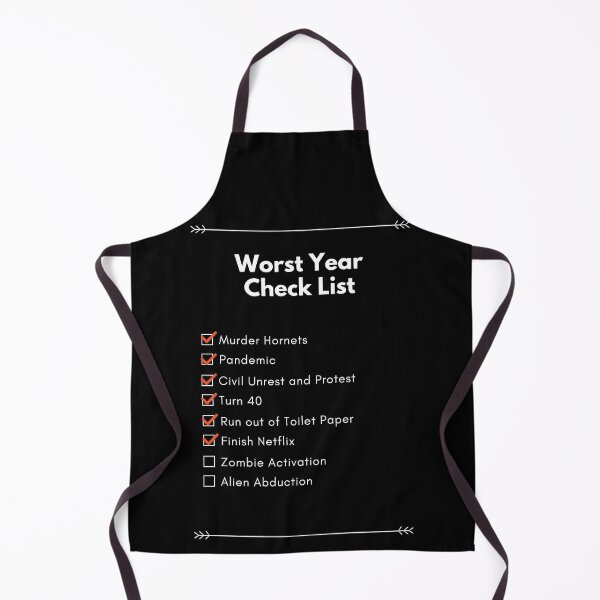 Item preview, Worst Year Check List 2020 40th Birthday designed and sold by Six Deers.