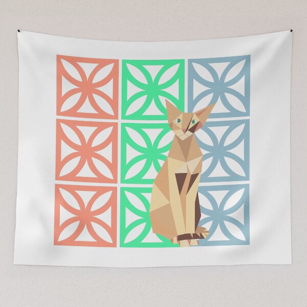 Item preview, Breeze Block Kitty designed and sold by 7SistersGraphX.