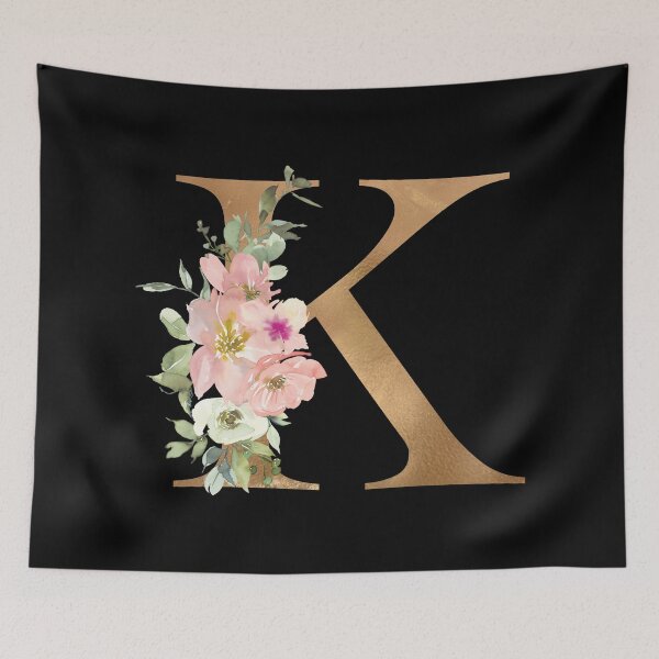 Item preview, Letter K Monogram designed and sold by WisdomInspired.