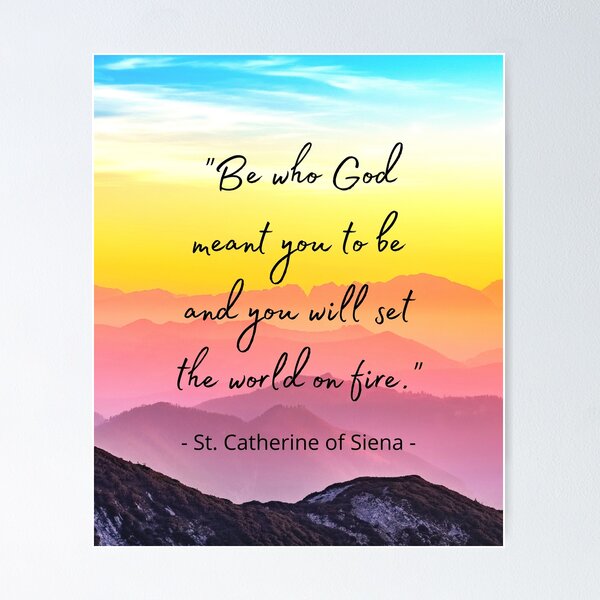 Item preview, St. Catherine on Self-Actualization designed and sold by yctO.