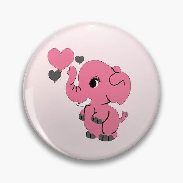 Item preview, Cute Pink Baby Elephant designed and sold by Trace1234.