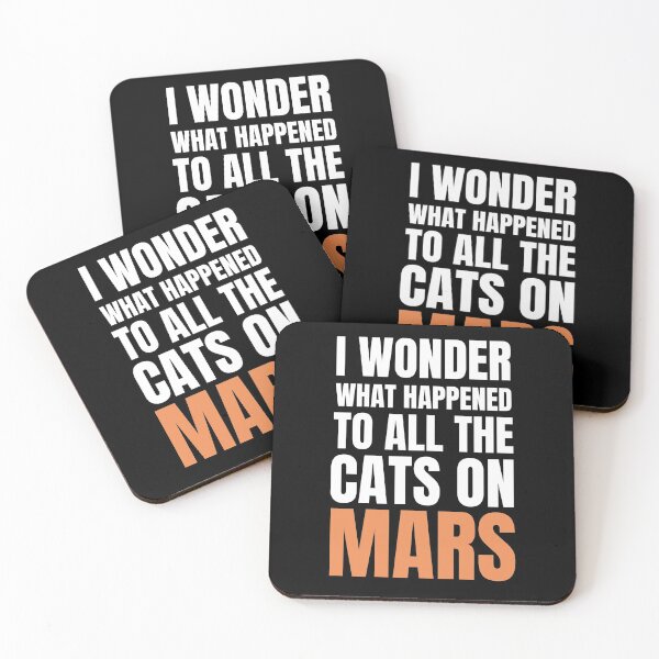 Item preview, City On Mars Cats On Mars designed and sold by OldCamp.