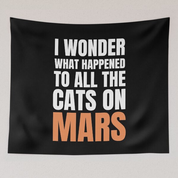 Item preview, City On Mars Cats On Mars designed and sold by OldCamp.