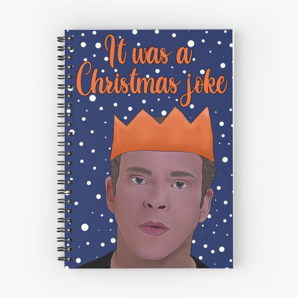 Artikelvorschau, "Es war ein Weihnachtswitz" Jez Peep Show Card entworfen und verkauft von Sweetie Darling Design.