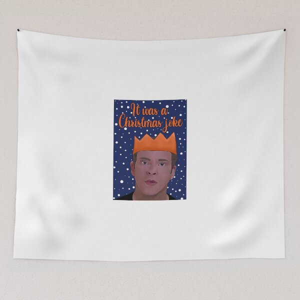 Item preview, "It was a Christmas Joke" Jez Peep Show Card designed and sold by Sweetie Darling  Design.