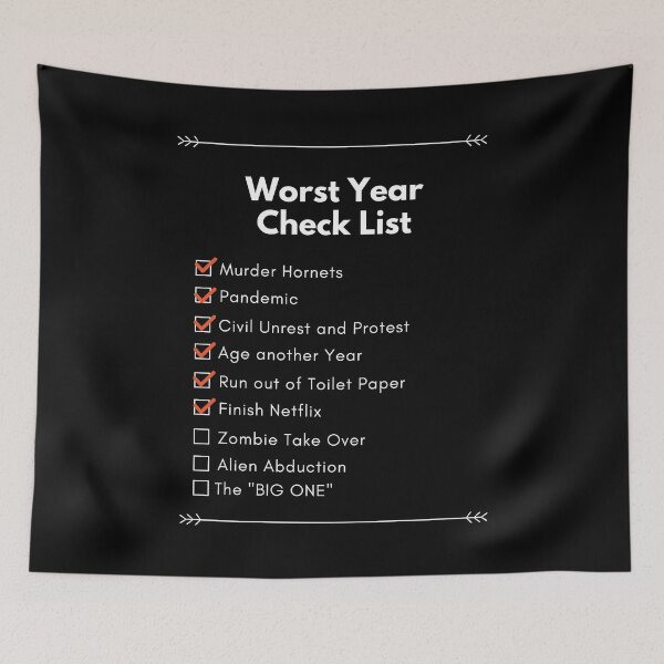 Item preview, Worst Year Check List 2020  designed and sold by Six Deers.