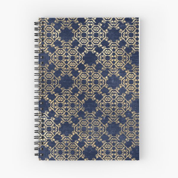 Item preview, A very ornate gold and blue design designed and sold by AnnieHochmann.