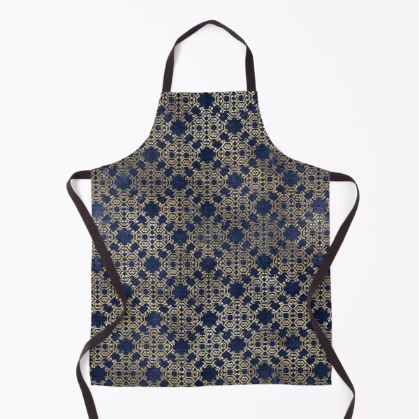 Item preview, A very ornate gold and blue design designed and sold by AnnieHochmann.
