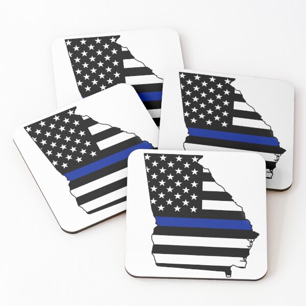 Item preview, Georgia Blue Line Flag designed and sold by condog313.