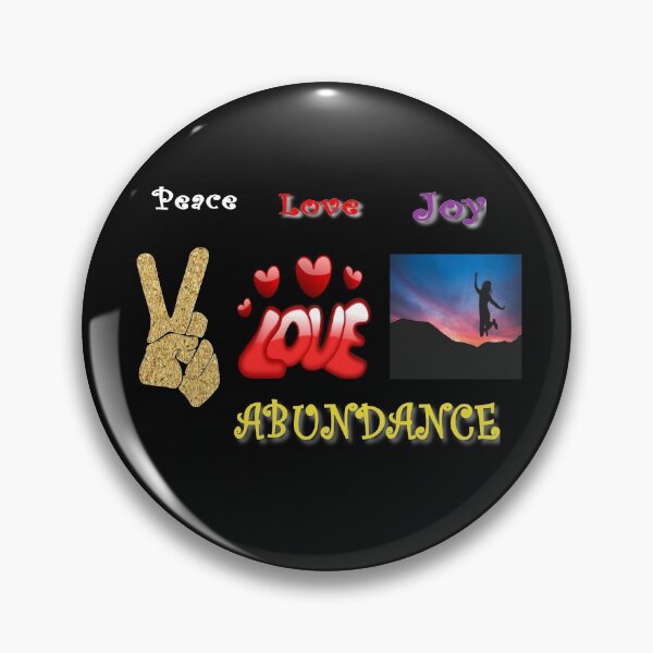 Item preview, Peace Love Joy Abundance designed and sold by PCUsher.