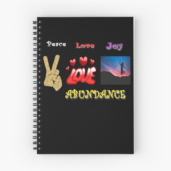 Item preview, Peace Love Joy Abundance designed and sold by PCUsher.