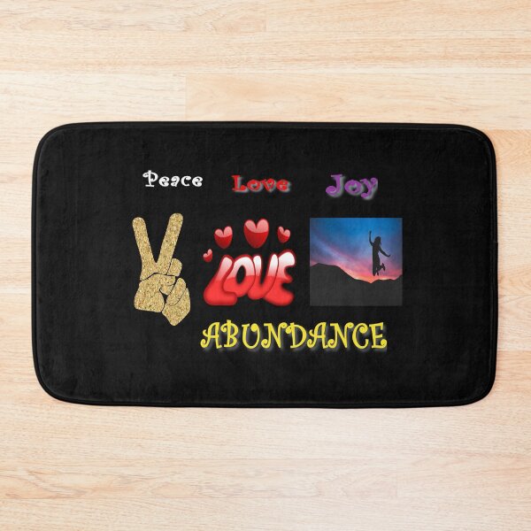 Item preview, Peace Love Joy Abundance designed and sold by PCUsher.