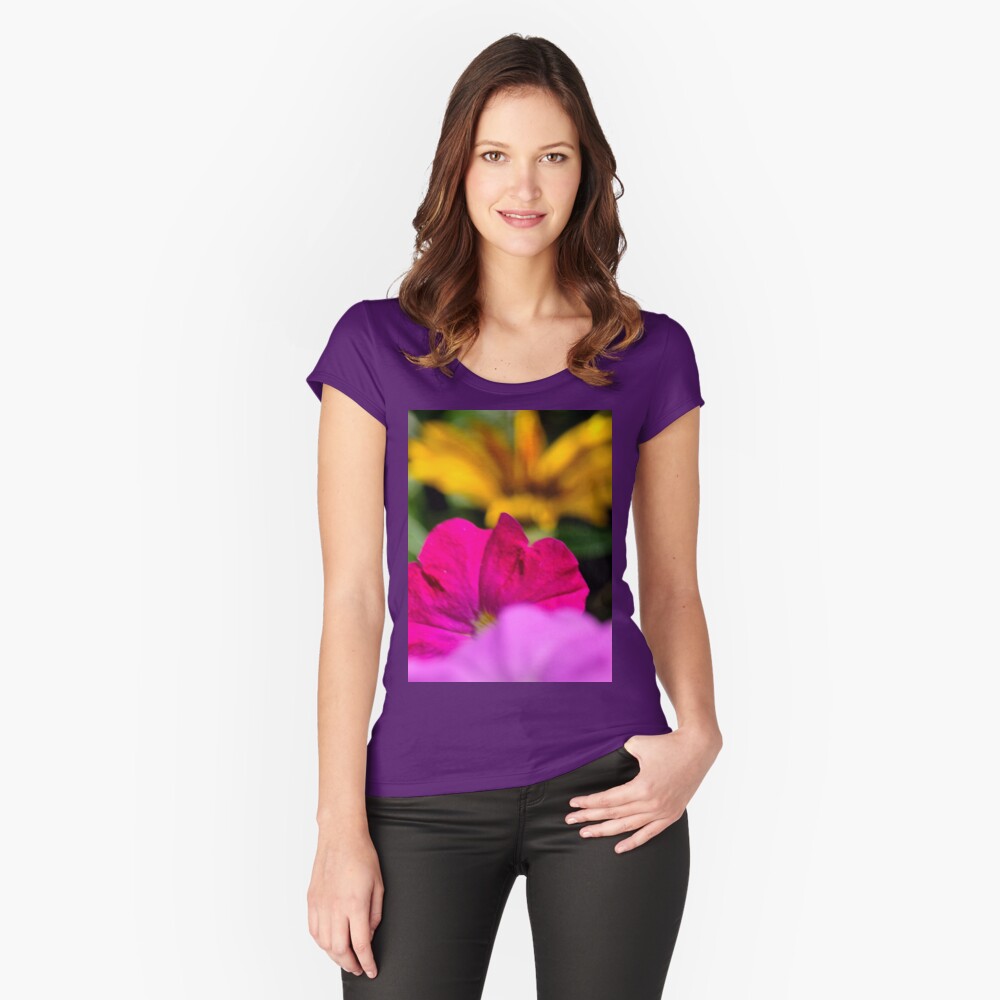 Item preview, Fitted Scoop T-Shirt designed and sold by michaelasamples.