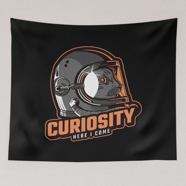 Item preview, City On Mars Curiosity Here I Come designed and sold by OldCamp.