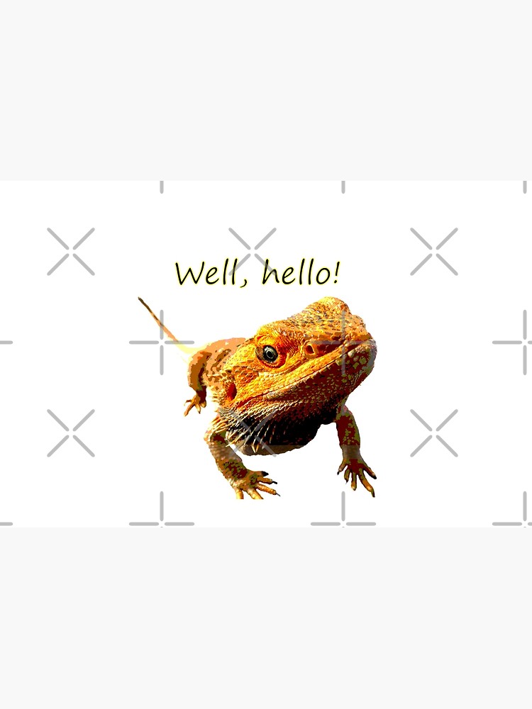 Bearded Dragon Says Hello by snibbo71