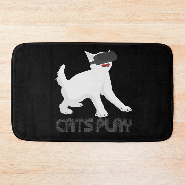 Item preview, Cats Play Cat Kitten Vr Cute designed and sold by MooonTees.