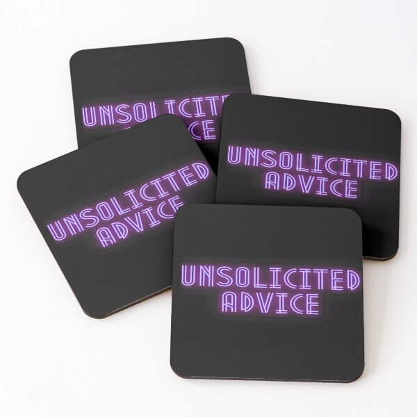 Item preview, Unsolicited Advice  designed and sold by WePrintTees.