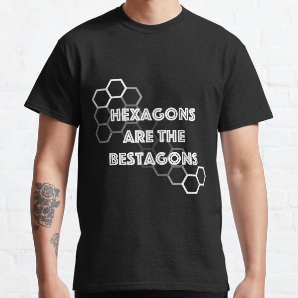 Hexagons are the Bestagons Classic T-Shirt